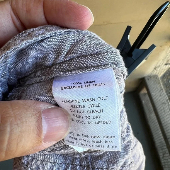 Toad and Co Linen Short - size 4 - Outdoor Summer Hiking Camping - Picture 4 of 6